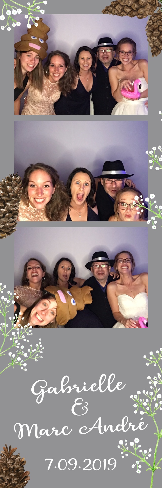 Mariage de Gabrielle et Marc-André | View more photos from the event at album.pbooth.red/u/Photobooth-RED/Mariage-de-Gabrielle-et-Marc-André